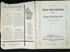 Music For Everyone  Songs Of The Gay 90s - Vintage Sheet Music Book 583a