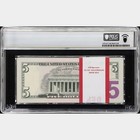 Pack Of  100  Fr  1999-j   2021  5 Federal Reserve Star Notes Pcgs 68 Ppq Gem