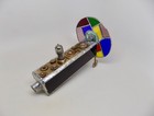 Stained Glass Steampunk Kaleidoscope
