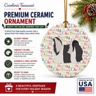 Caroline s Treasures Havanese Merry Christmas Ceramic Ornament Wdk2031co1