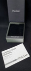 Vintage Pulsar Gold Tone Quartz Watch Rectangular V601-x166 Slim Classic Design