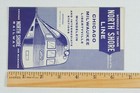 Schedule Trains  North Shore Line  Chicago Milwaukee  North Shore Railway 1962