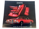 1973 Pontiac Grand Prix Vintage Original Car Sales Brochure Folder