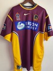 Nike Nrl Telstra Premiership Brisbane Broncos Rugby Jersey Sz Xxl Ergon Energy