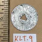 Louisiana Vintage Die Cut 1 Mill Public Welfare Tax Token - Free Shipping -klt 9