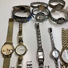Lot Of 60 Assorted Womens Watches Untested Vintage Gold Silver Mix Tone Metal
