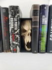 Fanged Monster Skull Book Nook - 3d Printed Gothic Horror Insert