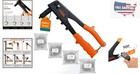 200-piece Professional Rivet Gun Kit     Perfect For Metalwork   Automotive Tasks