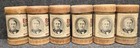 Edison Phonographs Cylinder Records  lids Do Not Match Records  Lot Of 6