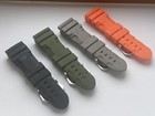 22 24  26mm Silicone Fits For Panerai Pam Luminor Radiomis With Buckle Bargain