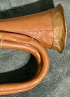 Antique Vintage Copper   Brass Horn Military Cavalry Bugle Regiment Civil War