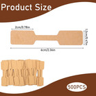 500pcs Blank Jewelry Price Tags Stickers Easy Peel Off  Self Adhesive Price Tag