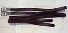 Harmohn Kraft Stirrup Leathers- Lined - Quality Brown Leather - 7 8  X 54  -nice