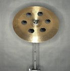 Sonic Sound 14 Inch B20 O-zone China Cymbal   6 Free White Cymbal Pads 