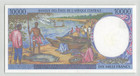 Central African States - Central African Republic 10000 Francs 2000  P-305ff Unc