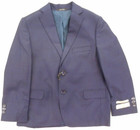 Boys T o  Navy Blue Jacket   Pants 2pc  Suit Slim   Husky Sizes 4 - 20
