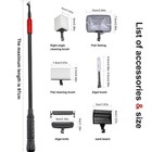 6 In 1 Aquarium Cleaning Kit Glass Brush Scraper Fishnet Fish Tank Cleaner Tool