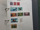 Vintage Postage Stamps - Guernsey And Alderney  Six Loose Leaf Album Pages