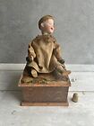 Antique Bisque Doll Music Box Automaton By Gebruder Heubach 7604 Circa 1910