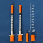U-100 1ml Syringe With 30g 1 2 Inch Needles Individual Package Pack Of 100