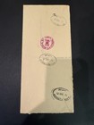 Kuwait 1973 Postal History Cover To Us  red Postage-paid  state Of Kuwait Logo