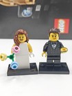 New Lego Wedding Minifigures Bride   Groom Wedding Cake Topper Classic Set