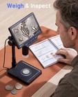 Tomlov 7  Coin Microscope W  Weighing Scale Digital Microscope Coin Full View