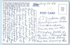 1960 Glacier National Park Montana Postcard Lobby Hotel Headquarters Railway