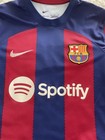 Barcelona Home Jersey 23 24 Size Slim Medium Raphina  11  defect 