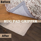 8 Pcs Rug Tape Pad  Rug Pad Gripper  Non-slip Mat Anti-skid Stickers For Area   