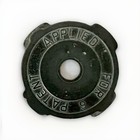 Webster Chicago Corp Vintage Metal 45 Rpm Insert Adapter For 7  Vinyl Records