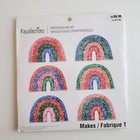 Recollections Paper Layering Craft Quilling Kit Rainbow Pinks Blue Green New