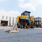 New  Skid Steer Loader Wood Splitter Hydraulic Attachment Bobcat Case Cat