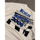 Vintage Michigan Racing Tee Rare Y2k Moto
