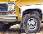 Signed Jaws Chevy Blazer Poster Print Wall Art 11x14 Unframed