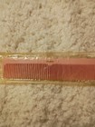 Nos Vintage Stanley Comb 8  Durable Nylon Detangle Smooth Pink Sealed  Nice 