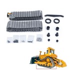 Full Metal Tracks For 1 14 Hydraulic Rc Bulldozer Jdm-98 Engineering Vehicle Diy