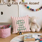 Christian Nursery Throw Pillow Cover 18x18 kids Room Decor