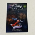 Disney Movie Club   3d Lenticular Collector Card Of Sorcerer   s Apprentice Mickey