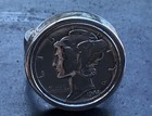 Mercury Dime Ring  90  Silver Vintage Coin  Custom Size