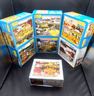 Mb Lot 7 Charles Wysocki 1000 Piece Puzzles Carver Coggins  Pinch Penny    More