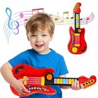 Kids Guitar-piano 2-in-1 Musical Instrument  Toddler Guitar For 3-5 Year Old   