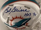 Bob Griese Hof 90 Signed Autographed Auto Miami Dolphins Mini Helmet Bas Beckett