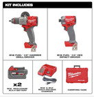 Milwaukee M18 Fuel 18v 2-tool Drill impact Driver Combo Kit -  3697-22  - New