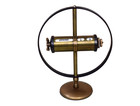 Antique Brass Handmade Nautical Rotary Perpetual Calendar W  Rotating Display