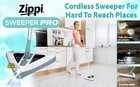 Lightweight Sweeper For Hardwood Tile Corners