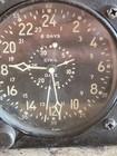  Wwii Us Navy Waltham 8 Day Aircraft Clock Module Military Issue Parts Or Repair
