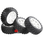 4pcs 1 8 Rc Off Road Tires Wheels 17mm Hex For Arrma Typhon Talion Traxxas