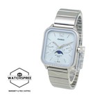 Casio Men s Analog Square Dial Stainless Steel Band Watch Mtp-m305d-2a