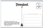 Welcome To Disneyland  U s a   Floral Mickey Mouse  Chrome Postcard View